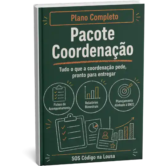 Exemplo de relatório pronto para a coordenação